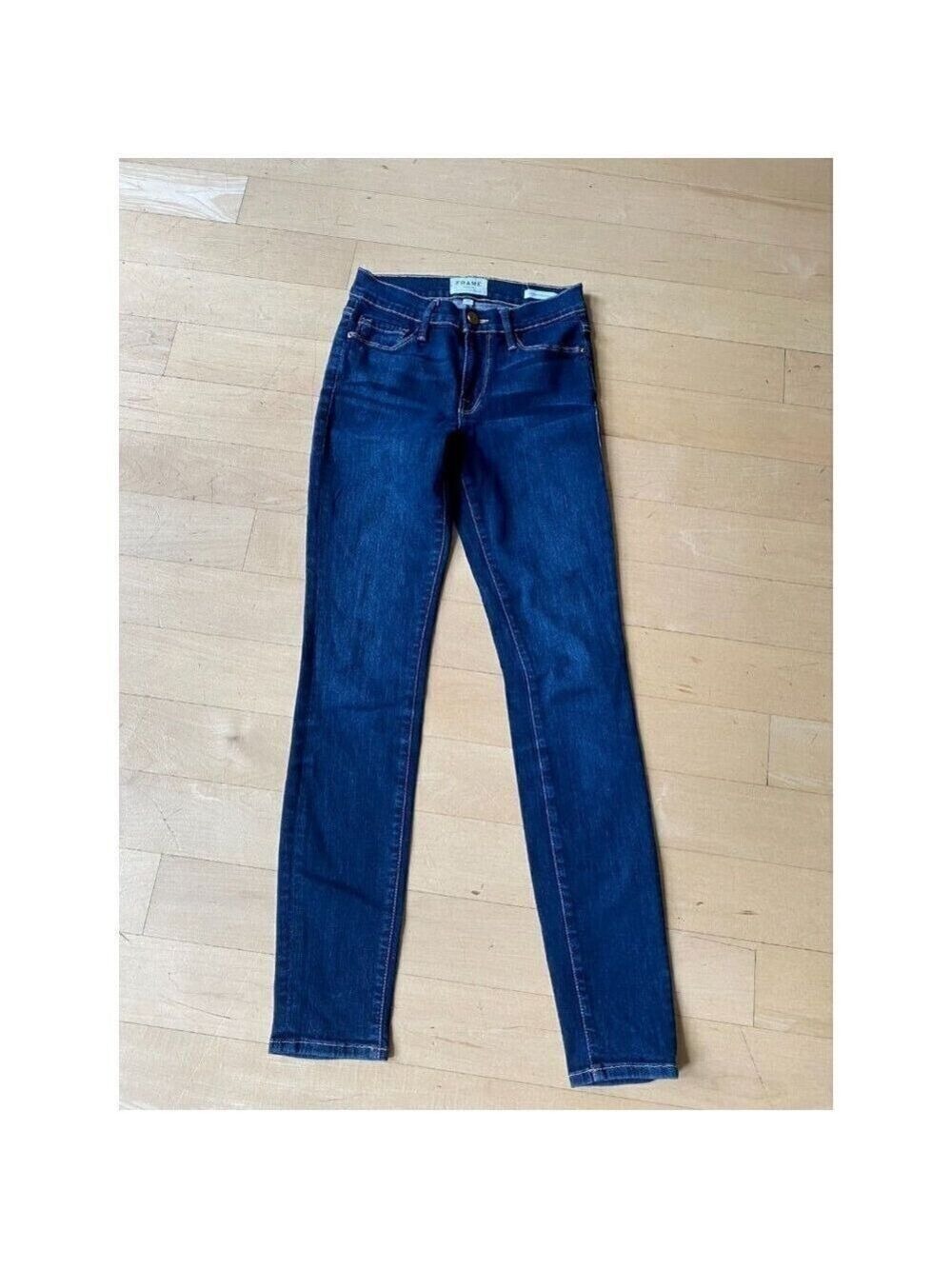 Frame dark blue "Le Skinny de Jeanne" Womens jeans sz 25